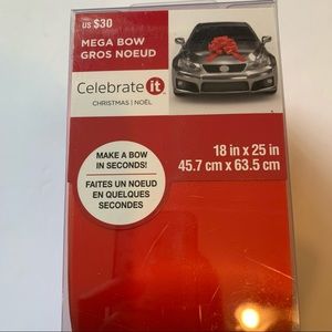 Celebrate It Mega Red Bow